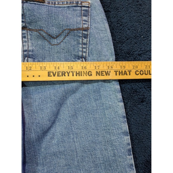 Harley Davidson Boot Cut Jeans Womens Size 10 Medium Wash Denim Motorcycle Biker - Picture 10 of 13